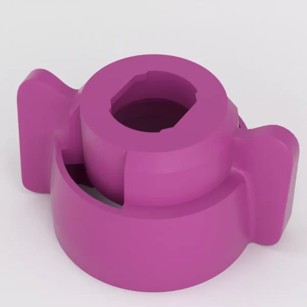 Fioletowy element mocujący ARAG SW